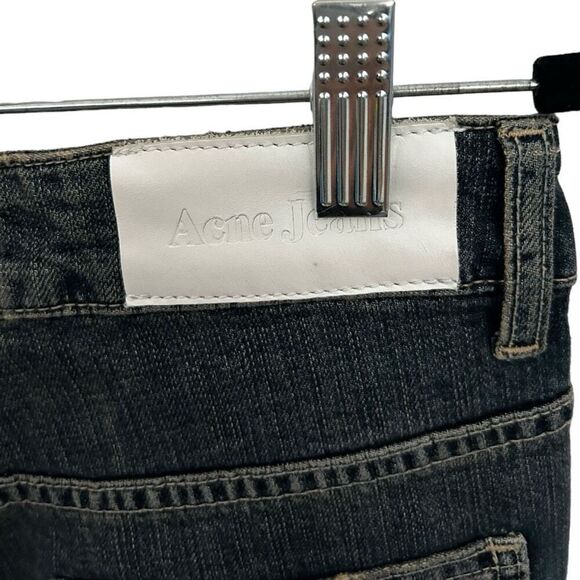 Acne Women's Size 26/34 Hex Blur Skinny Jeans Classic Staple Nostalgic - Picture 9 of 16